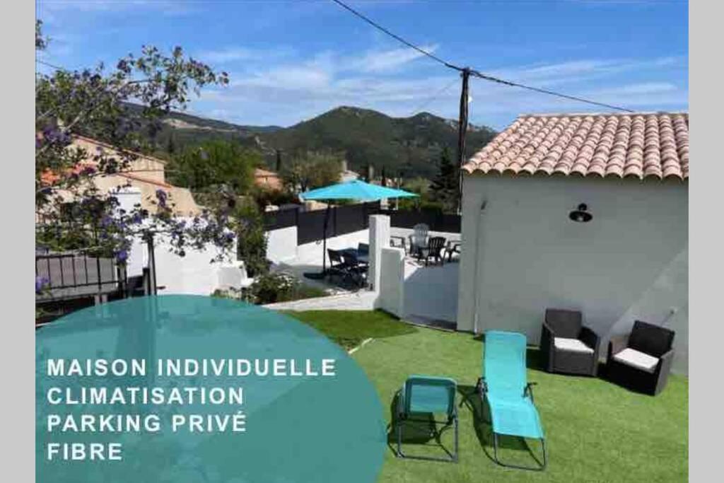 Maison avec jardin, parking entre mer et montagne Le Revest-le-Eaux Extérieur photo